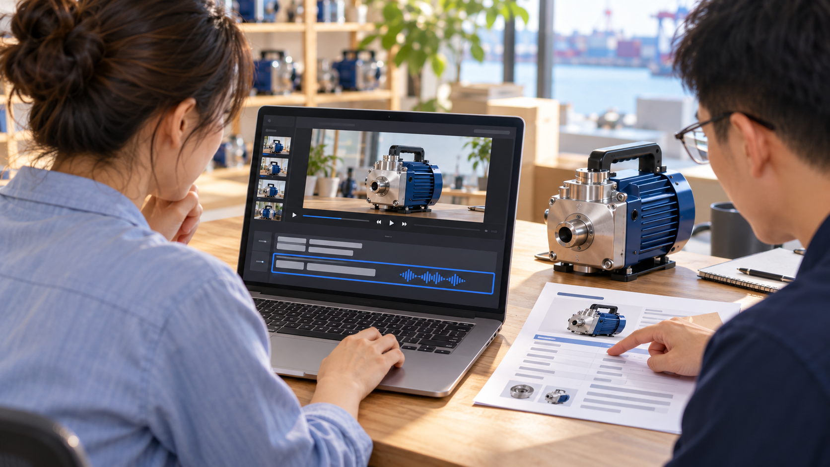 Check product video subtitles and voiceover before release